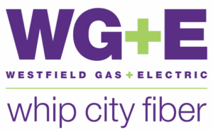 Westfield Gas and Electric Whip City Fiber Logo