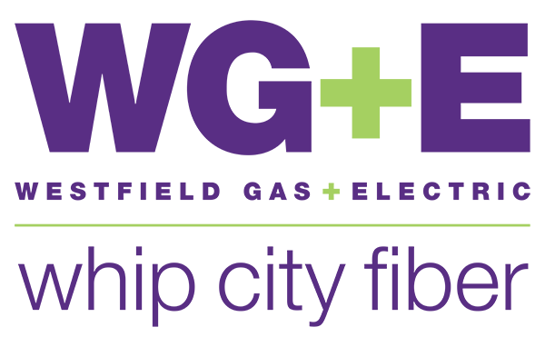 Westfield Gas and Electric Whip City Fiber Logo